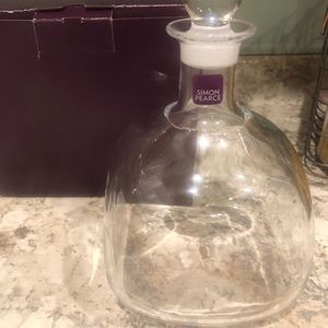 Simon Pearce Woodbury Decanter